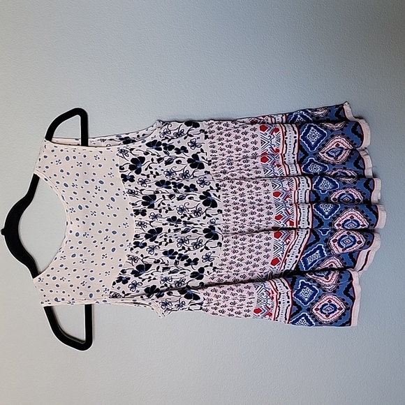 Bila Summer Gauze Breezy white small boho sleevless top - Picture 8 of 8